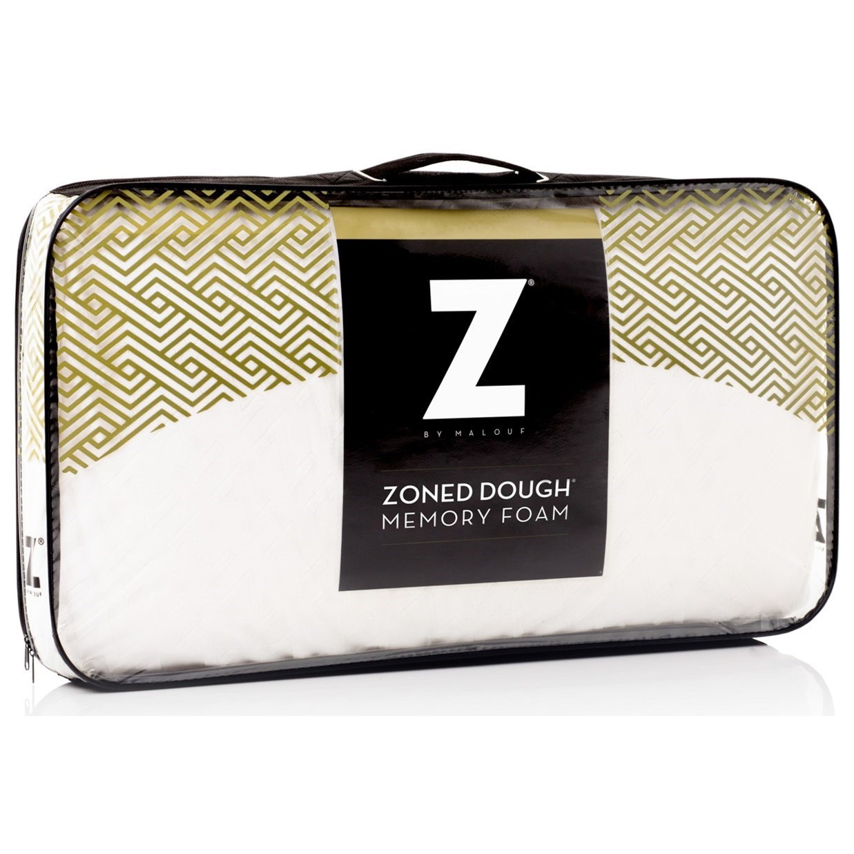 Malouf Zoned Dough King Zoned Dough High Loft Plush Pillow A1 Furniture & Mattress Bedding